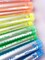 14 Pack Neon UV Fluorescent Acrylic Paint Pens, Double Pack of Both Extra Fine and Medium Tip Paint Markers, for Rock Painting, Mug, Ceramic, Glass, and More, Water Based Non-Toxic and No Odor